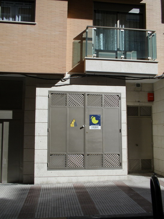 Centro de transformación electríco en el interior de edificios
